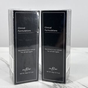 Inblair Clinical formulations Rejuvenate Resurfacing Face Serum 1.01 Fl Oz 2pk